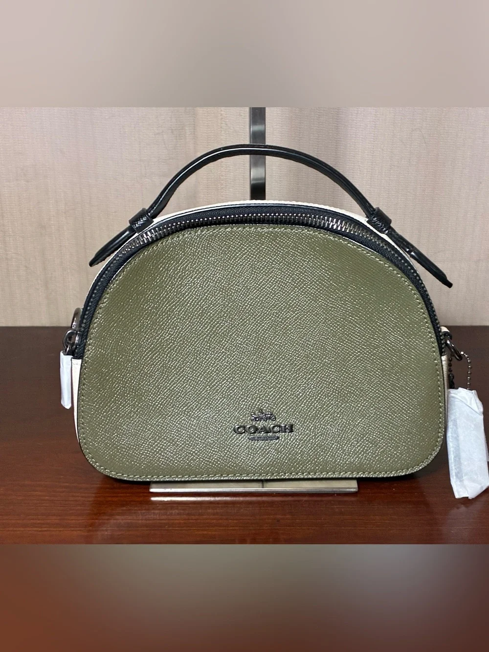 Coach Serena Color Block Top-Handle Crossbody